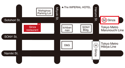 img:Ginza restaurantアクセス